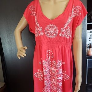 Venus Coral sundress, coverup